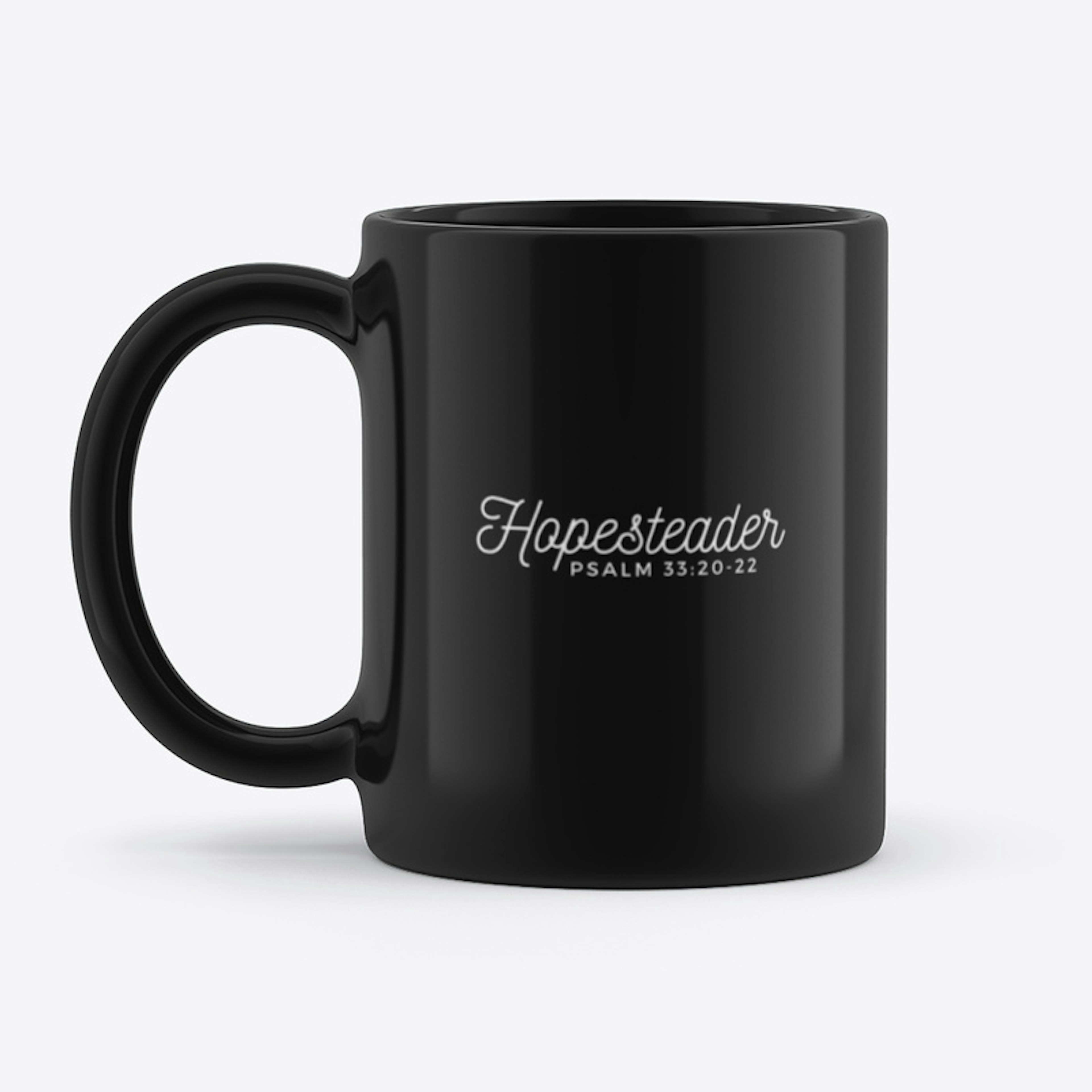 black hopesteader mug